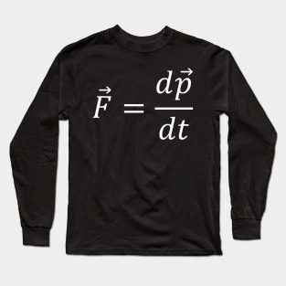 Newton's Second Law Long Sleeve T-Shirt